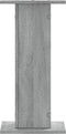 vidaXL - Plantenstandaards - 2 - st - 30x30x60 - cm - bewerkt - hout - grijs - sonoma