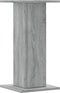 vidaXL - Plantenstandaards - 2 - st - 30x30x60 - cm - bewerkt - hout - grijs - sonoma