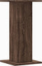 vidaXL - Plantenstandaards - 2 - st - 30x30x60 - cm - bewerkt - hout - bruin - eiken
