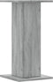 vidaXL - Plantenstandaards - 2 - st - 30x30x60 - cm - bewerkt - hout - grijs - sonoma