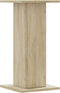 vidaXL - Plantenstandaards - 2 - st - 30x30x60 - cm - bewerkt - hout - sonoma - eiken