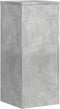 vidaXL - Plantenstandaards - 2 - st - 30x30x70 - cm - bewerkt - hout - betongrijs