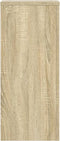 vidaXL - Plantenstandaards - 2 - st - 30x30x70 - cm - bewerkt - hout - sonoma - eiken