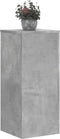 vidaXL - Plantenstandaards - 2 - st - 30x30x70 - cm - bewerkt - hout - betongrijs