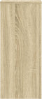 vidaXL - Plantenstandaards - 2 - st - 30x30x70 - cm - bewerkt - hout - sonoma - eiken