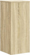vidaXL - Plantenstandaards - 2 - st - 30x30x70 - cm - bewerkt - hout - sonoma - eiken