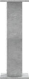 vidaXL - Plantenstandaards - 2 - st - 30x30x80 - cm - bewerkt - hout - betongrijs