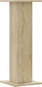 vidaXL - Plantenstandaards - 2 - st - 30x30x80 - cm - bewerkt - hout - sonoma - eiken