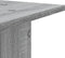 vidaXL - Plantenstandaards - 2 - st - 30x30x80 - cm - bewerkt - hout - grijs - sonoma
