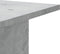 vidaXL - Plantenstandaards - 2 - st - 30x30x80 - cm - bewerkt - hout - betongrijs