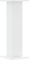 vidaXL - Plantenstandaards - 2 - st - 30x30x80 - cm - bewerkt - hout - wit