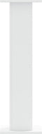 vidaXL - Plantenstandaards - 2 - st - 30x30x95 - cm - bewerkt - hout - wit
