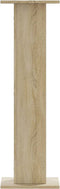 vidaXL - Plantenstandaards - 2 - st - 30x30x95 - cm - bewerkt - hout - sonoma - eiken