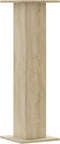 vidaXL - Plantenstandaards - 2 - st - 30x30x95 - cm - bewerkt - hout - sonoma - eiken