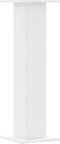 vidaXL - Plantenstandaards - 2 - st - 30x30x95 - cm - bewerkt - hout - wit