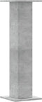 vidaXL - Plantenstandaards - 2 - st - 30x30x95 - cm - bewerkt - hout - betongrijs