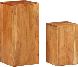 vidaXL - Plantenstandaards - 2 - st - massief - acaciahout