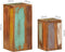 vidaXL - Plantenstandaards - 2 - st - massief - hergebruikt - hout