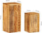 vidaXL - Plantenstandaards - 2 - st - massief - mangohout