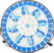 vidaXL - Plantenstandaards - 3 - st - keramiek - blauw - en - wit