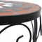 vidaXL - Plantenstandaards - 3 - st - keramiek - terracottakleurig - en - wit