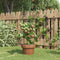 vidaXL - Plantensteunen - 5 - st - met - 3 - ringen - 60 - cm - staal - groen