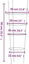vidaXL - Plantensteunen - 5 - st - met - 4 - ringen - 90 - cm - staal - groen