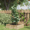 vidaXL - Plantensteunen - 5 - st - met - 4 - ringen - 90 - cm - staal - groen