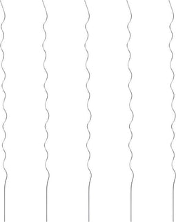 vidaXL - Plantenstok - spiraal - 110 - cm - gegalvaniseerd - staal - 5 - st