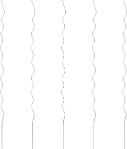vidaXL - Plantenstok - spiraal - 170 - cm - gegalvaniseerd - staal - 5 - st