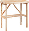 vidaXL - Plantentafel - met - schap - 78x38x82,5 - cm - massief - vurenhout
