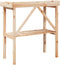 vidaXL - Plantentafel - met - schap - 78x38x82,5 - cm - massief - vurenhout