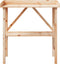 vidaXL - Plantentafel - met - schap - 78x38x82,5 - cm - massief - vurenhout