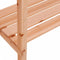 vidaXL - Plantentafel - met - schap - 78x38x82,5 - cm - vurenhout - bruin