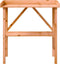 vidaXL - Plantentafel - met - schap - 78x38x82,5 - cm - vurenhout - bruin