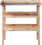 vidaXL - Plantentafel - met - schappen - 78x38x82,5 - cm - massief - vurenhout