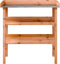 vidaXL - Plantentafel - met - schappen - 78x38x82,5 - cm - vurenhout - bruin