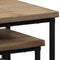 vidaXL - Plantentafelset - gerecycled - teakhout - 3-delig