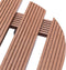 vidaXL - Plantentrolleys - 2 - st - Ø30x7,5 - cm - HKC - bruin