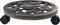 vidaXL - Plantentrolleys - 6 - st - 30 - cm - kunststof - bronskleurig