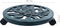 vidaXL - Plantentrolleys - 6 - st - 38 - cm - kunststof - groen