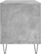 vidaXL - Platenkast - 100x38x48 - cm - bewerkt - hout - betongrijs