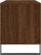 vidaXL - Platenkast - 100x38x48 - cm - bewerkt - hout - bruin - eikenkleur