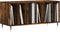 vidaXL - Platenkast - 100x38x48 - cm - bewerkt - hout - gerookt - eikenkleurig