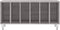 vidaXL - Platenkast - 100x38x48 - cm - bewerkt - hout - grijs - sonoma - eikenkleurig