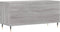 vidaXL - Platenkast - 100x38x48 - cm - bewerkt - hout - grijs - sonoma - eikenkleurig