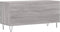 vidaXL - Platenkast - 100x38x48 - cm - bewerkt - hout - grijs - sonoma - eikenkleurig