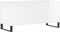 vidaXL - Platenkast - 100x38x48 - cm - bewerkt - hout - hoogglans - wit