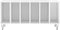 vidaXL - Platenkast - 100x38x48 - cm - bewerkt - hout - hoogglans - wit