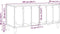 vidaXL - Platenkast - 100x38x48 - cm - bewerkt - hout - oud - houtkleurig